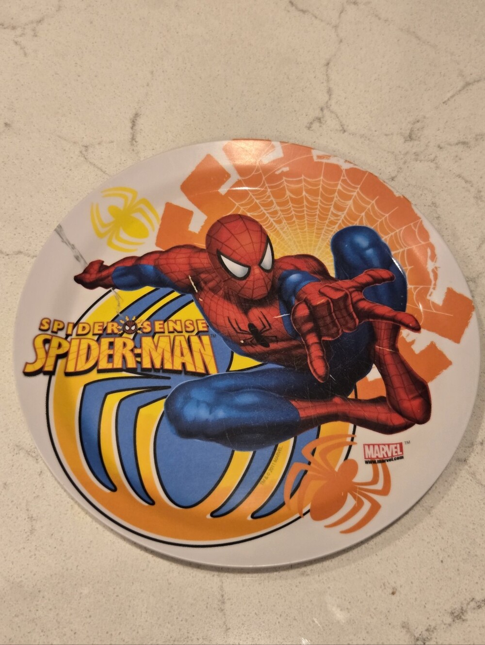 2011 Zak  Spider Man plate